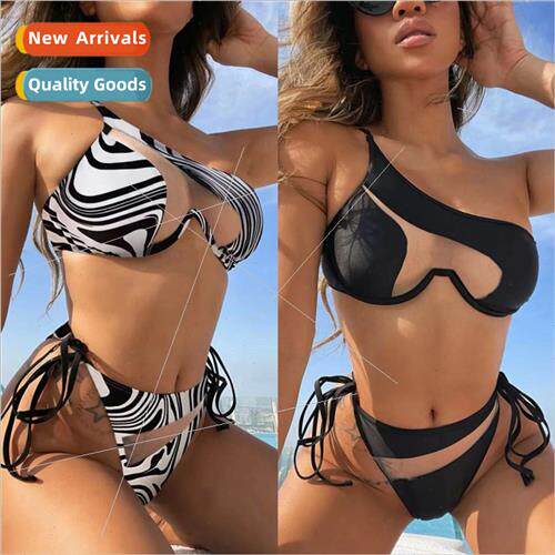 2024 New Swimsu Women Fashion Sexy Swimsu Europe Three Point