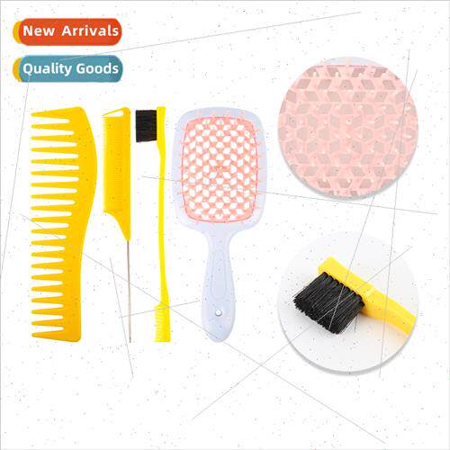 Hair Comb 4pcs Hair Styling Comb Set Smooth Hair Massage Com