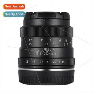 Focus Micro M43 F1.8 Port适用Pa Lens Fixed Portrait 50MM SLR