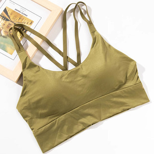 美背内衣2025新款爆款文胸一体背心防下垂舒适运动高级感大码胖mm