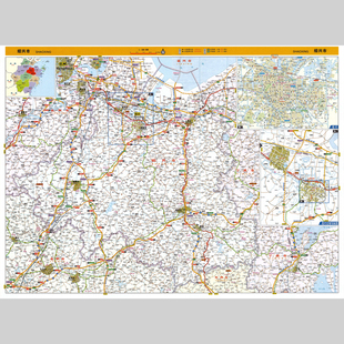 绍兴市地图电子版设计素材文件