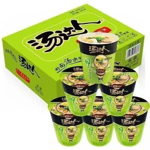 统一汤达人日式泡面速食杯装整箱