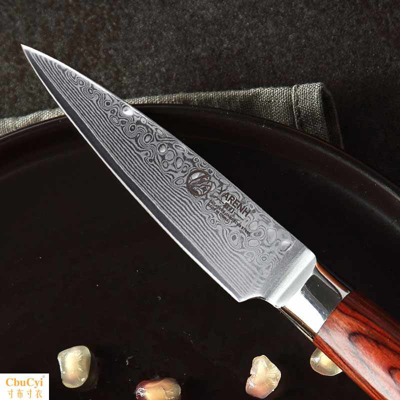 3.5 Damascus kitchen knife Paring knife Special bar Germany Pattern steel kitchen waterin the Kitchen/Cooking utensils , Cooking utensils , Tool , Kitchen knife  category - from Buy2taobao.com to provide professional Taobao agent buy service