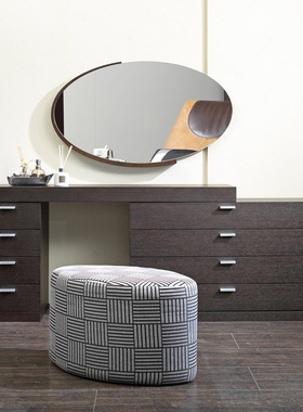 楷模 大普-DB16蛋挞妆台卧室拉伸梳妆桌简约小户型橡木