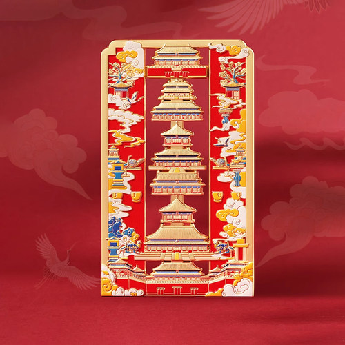 故宫紫禁中轴冰箱贴文创礼物