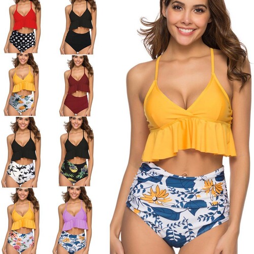 The new 2019 fission swimsuit bikini swimsuit condole belt