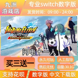 闪电十一人英雄们的胜利之路switch游戏数字版中文下载版买三送一