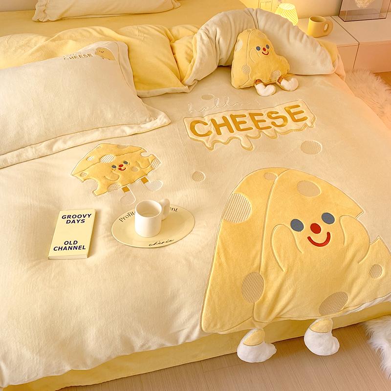 2024新款A类冬季加厚四件套