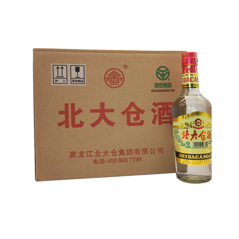 北大仓部优普大仓45度440ml*6瓶装酱香型纯粮酿造白酒