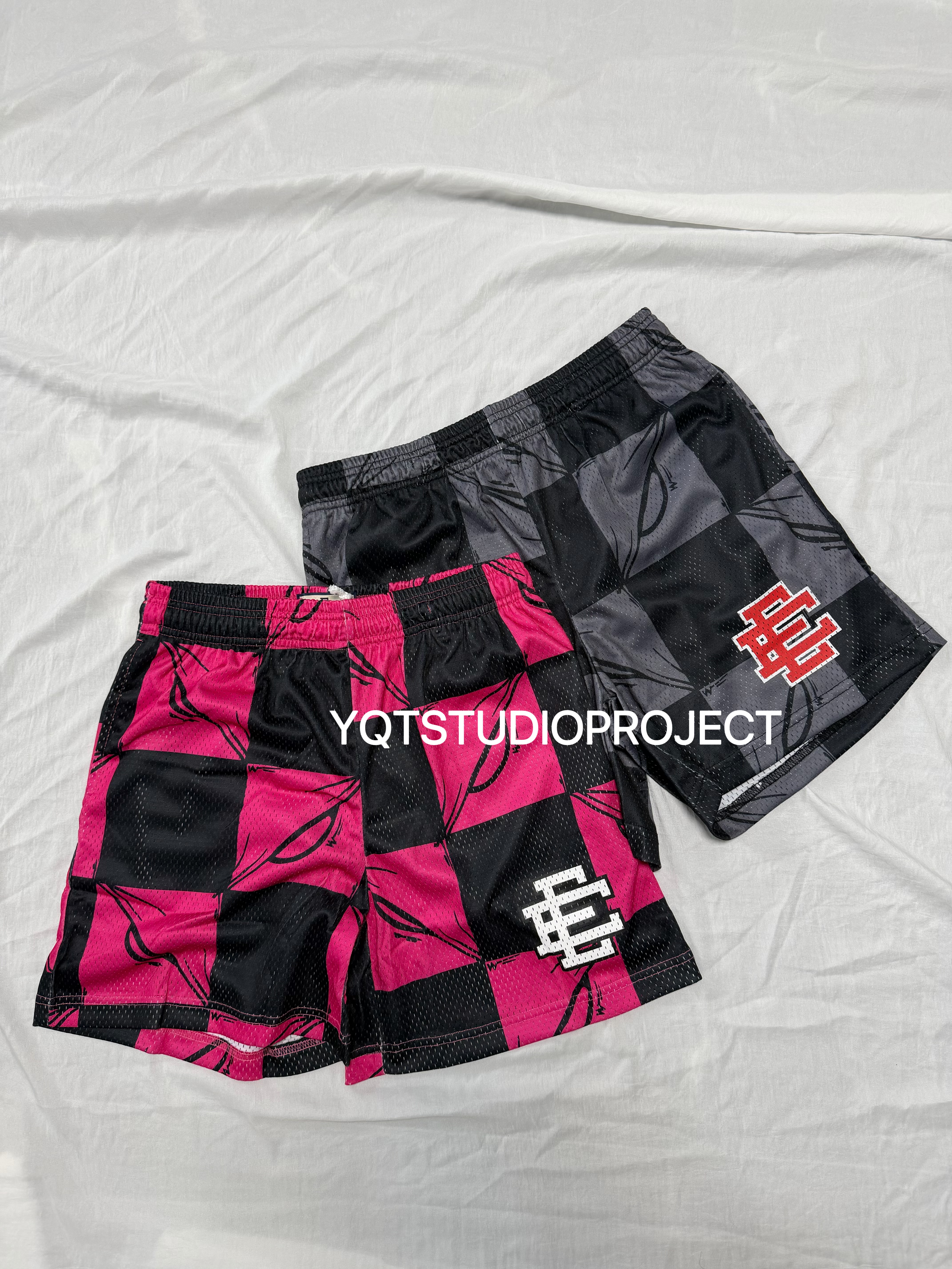 【YQTSTUDIO】自主千眼洞洞eric五分短裤 休闲运动短裤潮男女