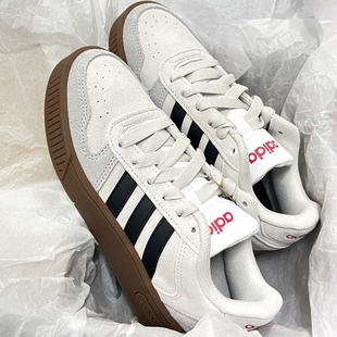 阿迪达斯adidas D-PAD男女经典休闲鞋翻毛皮秋冬舒适百搭复古板鞋