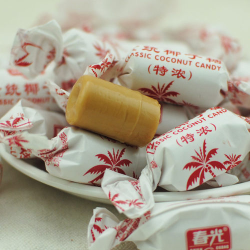 海南春光传统特浓椰子糖散装