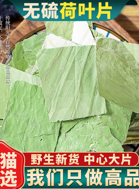 荷叶中药材500g250g100克正宗泡水荷叶片官方旗舰店另售白术枳实