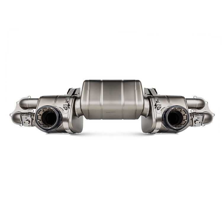 保时捷Cayman718 GT4 RS改装天蝎AK头段中尾段排气管声浪原车控制