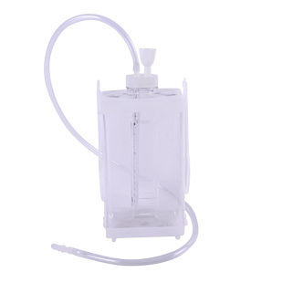 桂龙一次性使用引流瓶胸腔闭式引流瓶1600ml负压单腔废液储存瓶