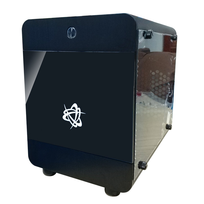 China Chassis Glass itx Small motherboard Small steel gun q1 Aluminum housing Architecturein the Computer Hardware/Monitor/Computer Peripherals , Chassis  category - from Buy2taobao.com to provide professional Taobao agent buy service