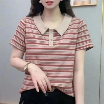 夏季新款女装短袖棉T恤小衫