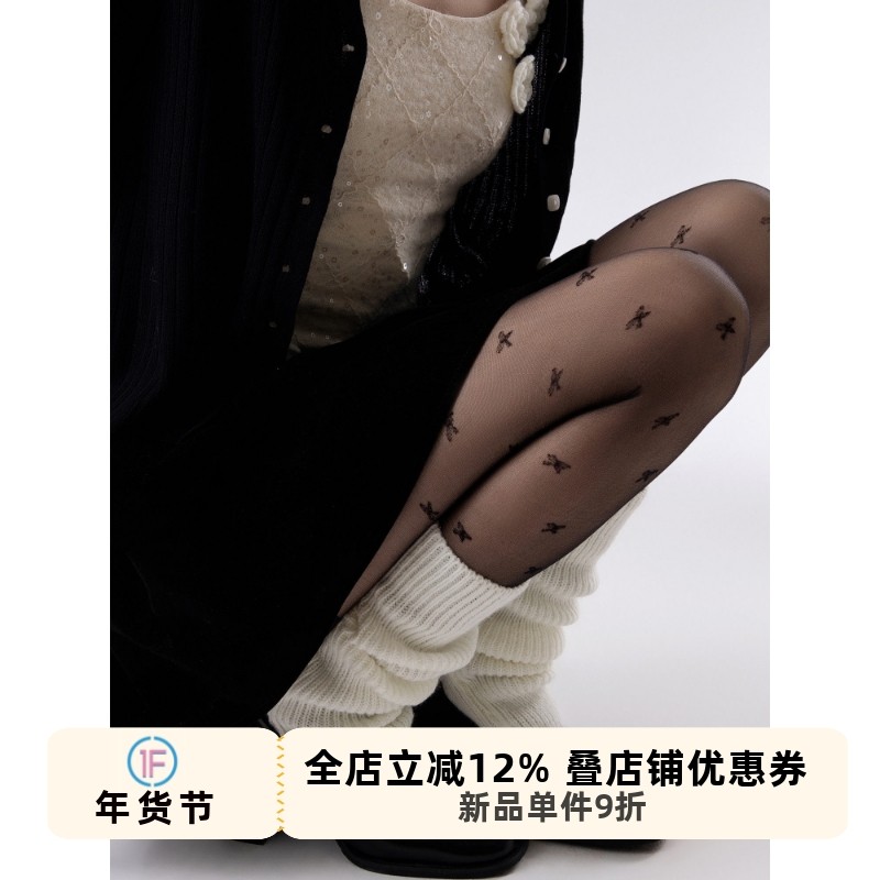 抵达一楼蝴蝶结黑色丝袜韩系辣妹叠穿性感春夏透肉lolita连裤袜薄,女士内衣/男士内衣/家居服,连裤袜/打底袜,淘宝优惠券,粉丝福利购,淘宝优惠卷