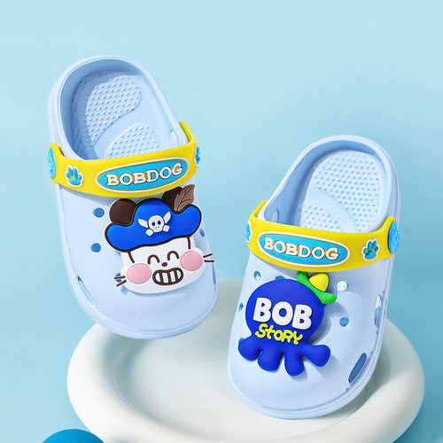 巴布豆公主女童夏季防滑拖鞋