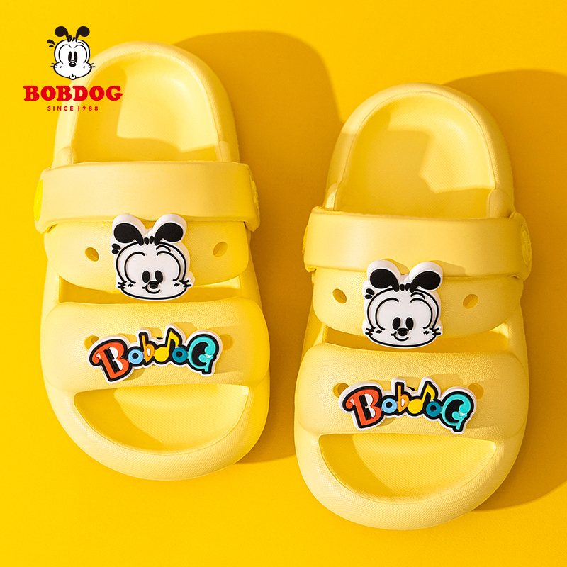 巴布豆卡通儿童夏季防滑拖鞋
