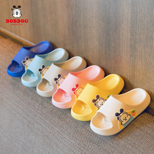 巴布豆可爱儿童夏季防滑拖鞋