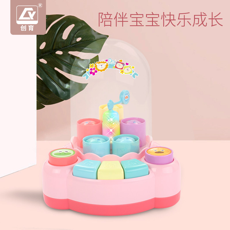 儿童早教益智趣味跳跳琴钢琴宝宝多功能音乐启蒙多键弹琴玩具|msdalam kategori Toy/bayi/teka-teki/blok bangunan/model, mainan muzik/Alat Muzik kanak-kanak, Toy organ/kanak-kanak bunga - dari Buy2taobao.com untuk memberikan perkhidmatan ejen Taobao profesional membeli