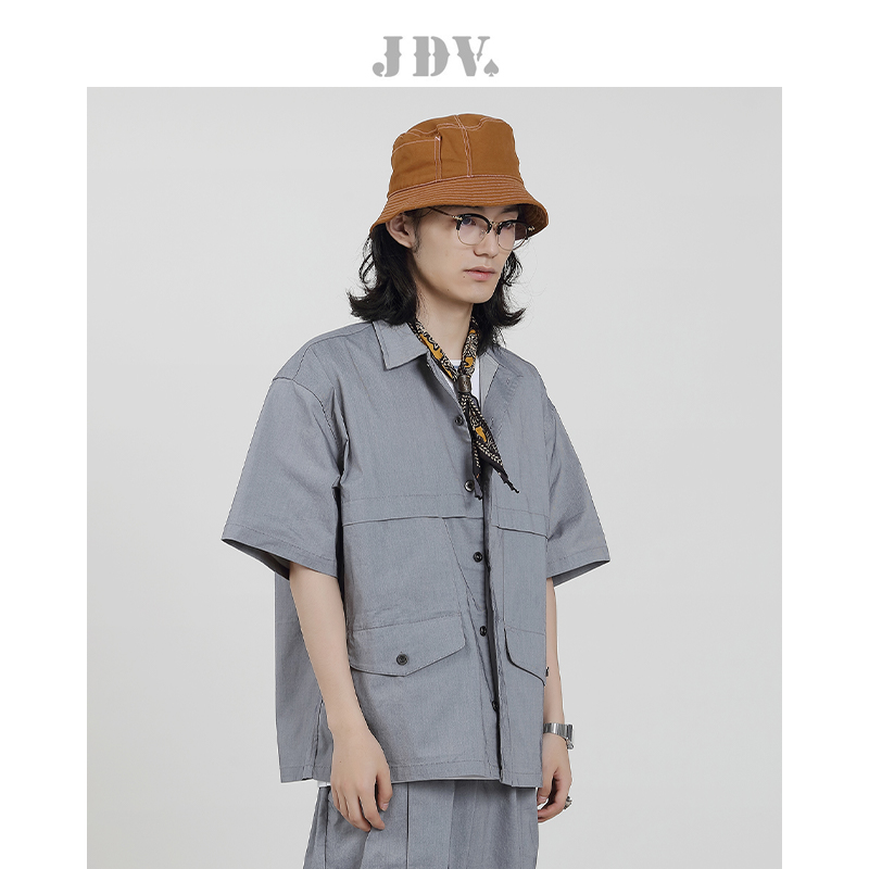 古巴领设计 logo标识纽扣