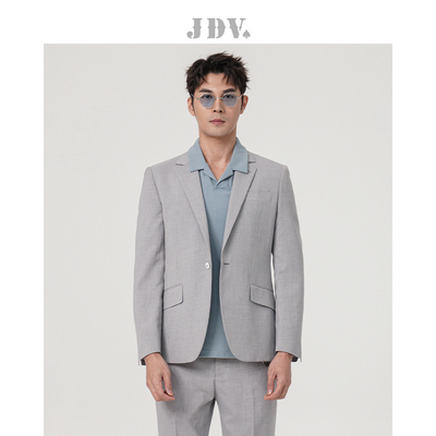 JDV2023浅蓝职场通勤西装