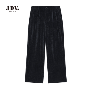 透气百搭宽松阔腿休闲裤 JDV2025年秋季 商场同款 YKK拉链休闲裤 新品