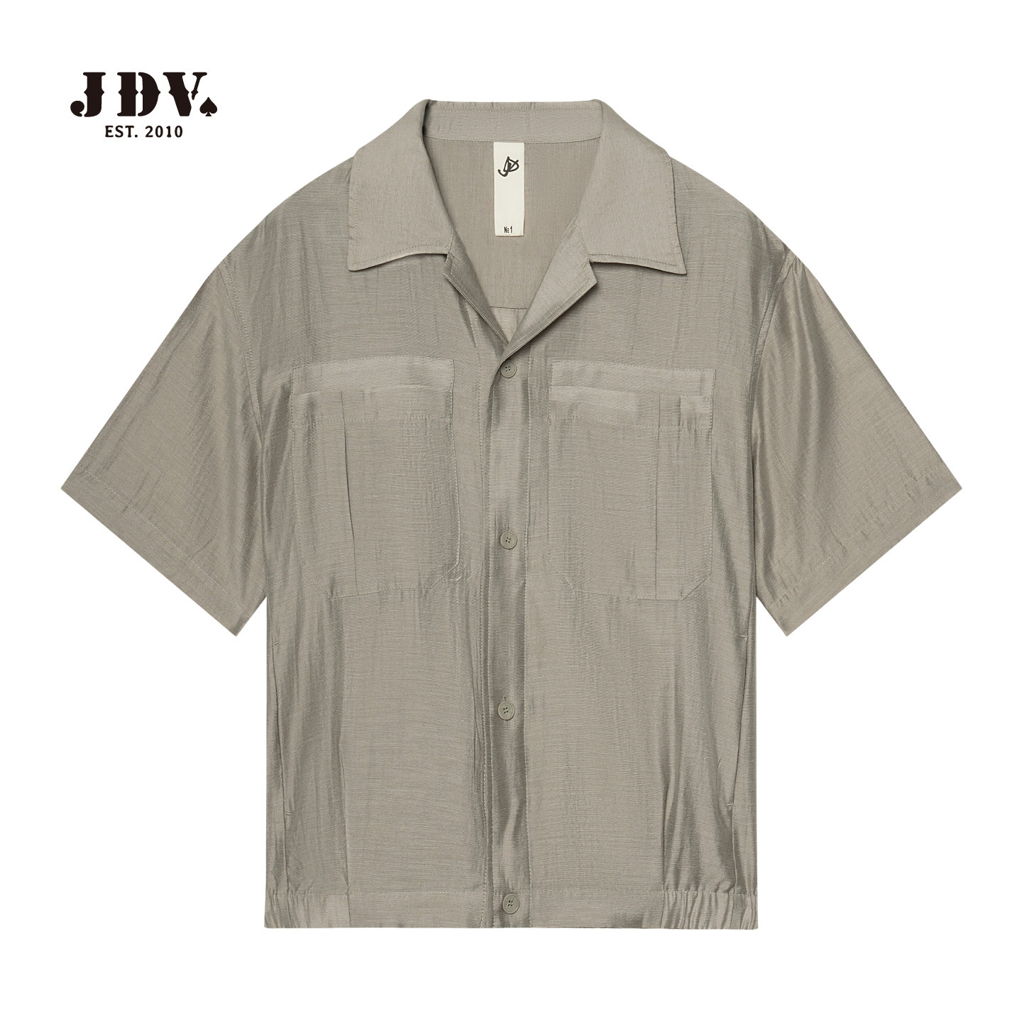 JDV奥莱旗舰店春夏折扣新品外套休闲中袖夹克莱赛尔复古外套男款