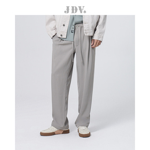 裤 男士 子男裤 长裤 百搭SPL3626 JDV春夏新品 时尚 卡其色宽松休闲裤