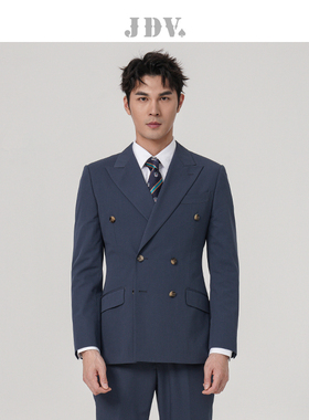JDV奥莱旗舰店秋季折扣新品戗驳领通勤正装西装外套SMM4940
