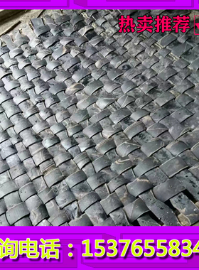 隧道洞口悬挂炮帘爆破防护炮皮1.8*2米规格车胎皮炮被覆盖炮位