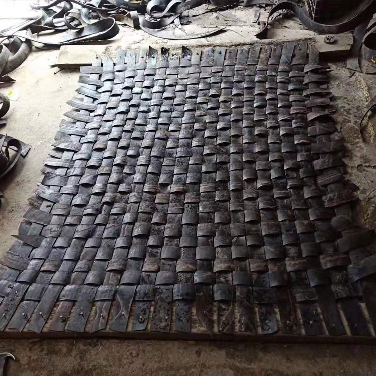 隧道工程爆破防护炮皮矿用放炮安全网废旧车胎皮材质防护炮帘