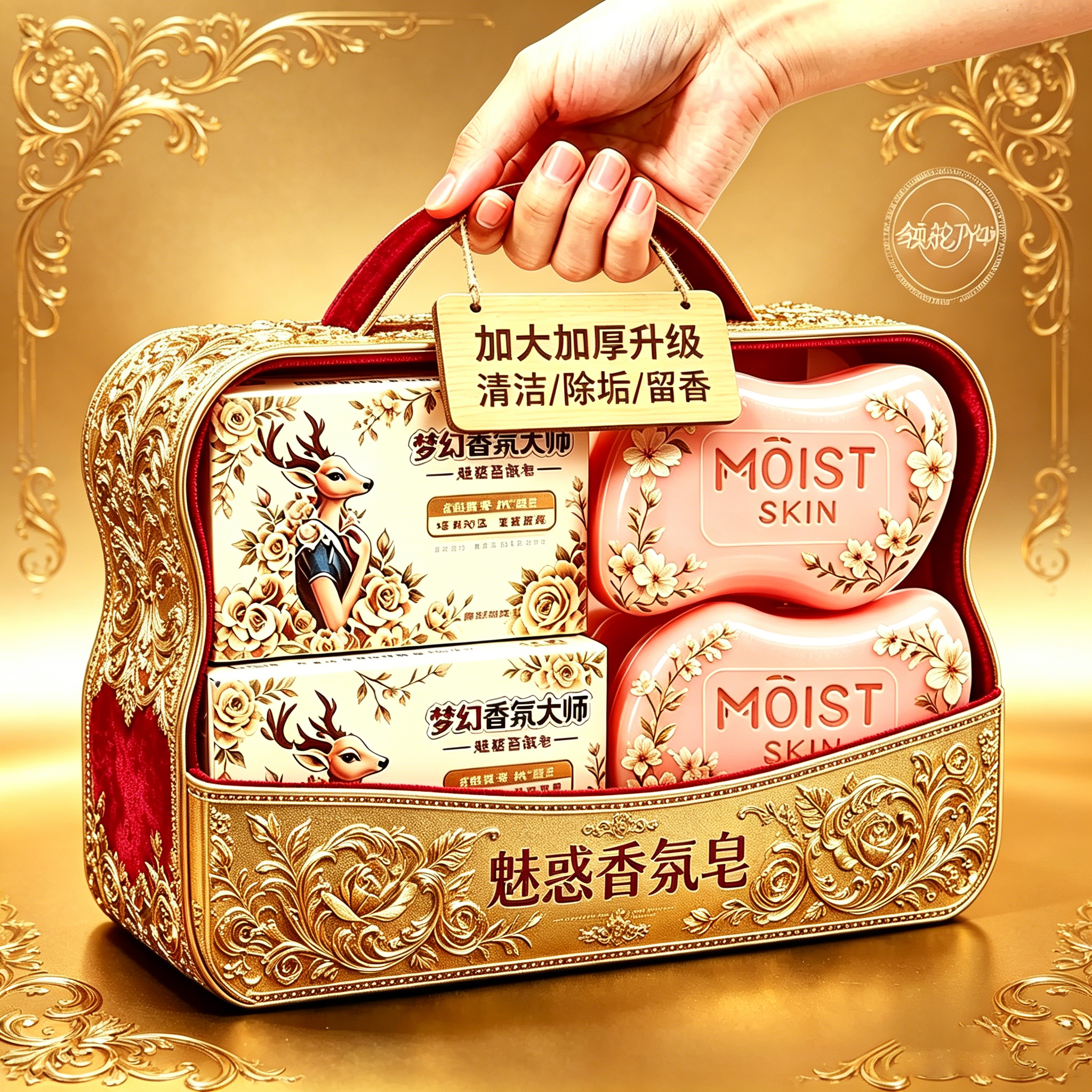 梦幻香氛大师香皂持久留香保湿