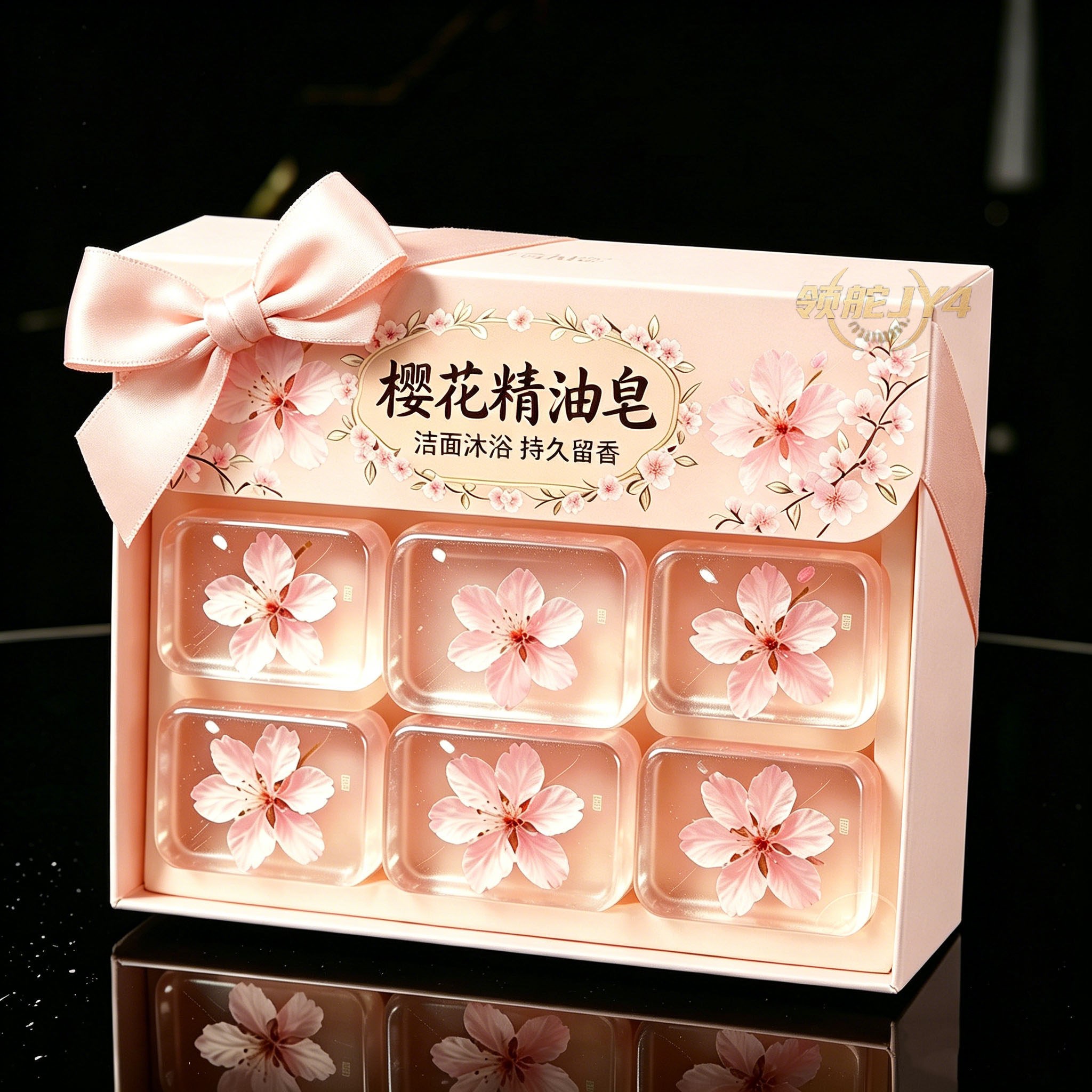 樱花精油皂控油留香深洁不假滑