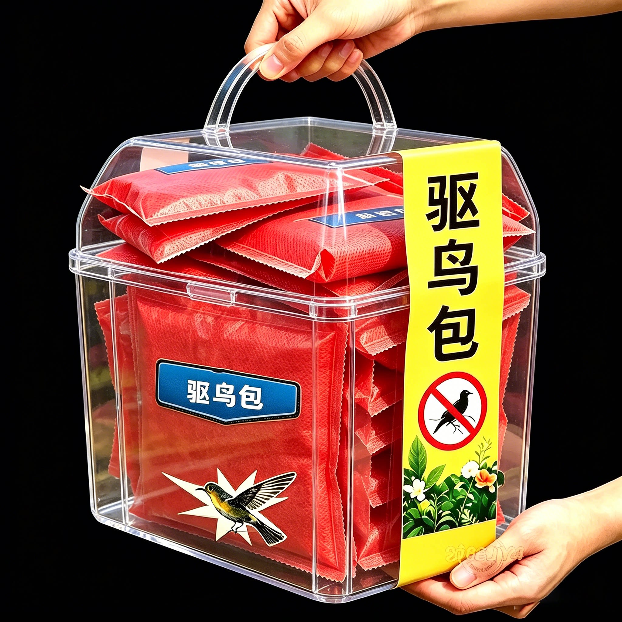 高效驱鸟香精包悬挂防雨