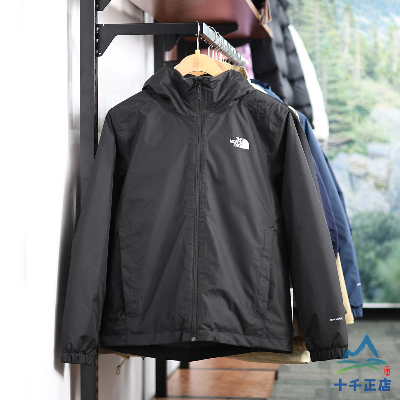 24春季新款TheNorthFace北面户外男士防泼水连帽保暖棉服外套89TH