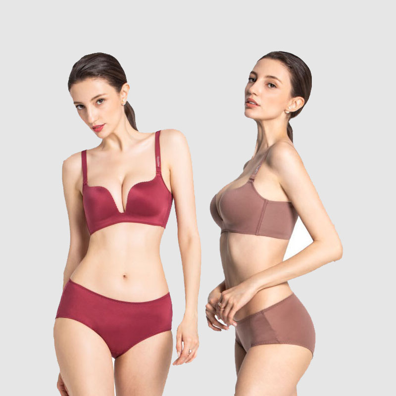 无钢圈内衣光面无痕一片式无痕