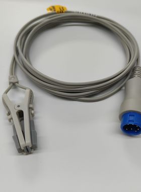 适用迈瑞T5  IPM10 9800 UMEC6 IMEC8宠物监护仪动物舌夹血氧探头
