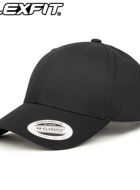 FLEXFIT 可调节 夏季薄款棒球帽经典款棒球帽 硬顶男士帽子鸭舌帽