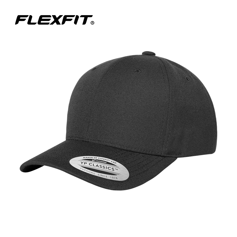 FLEXFIT可调节羊毛混纺棒球帽男