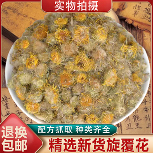 旋覆花中药材旋复花旋覆代赭汤原料正品金钱菊六月菊金佛花悬浮花