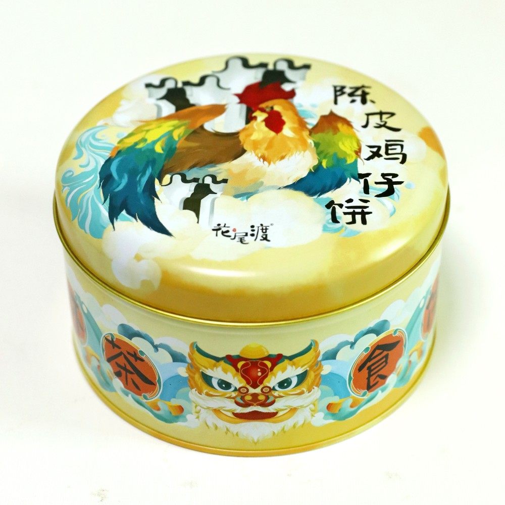 鸡仔饼罐装270g广东传统糕点心图片