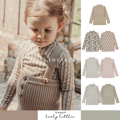 Lovelylittles碎花长袖打底衫