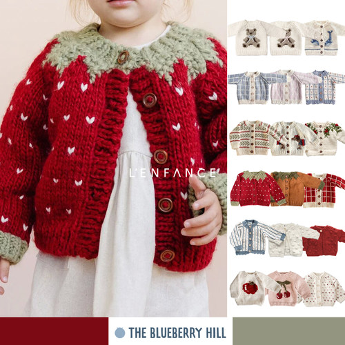TheBlueberryHill宝宝开衫毛衣