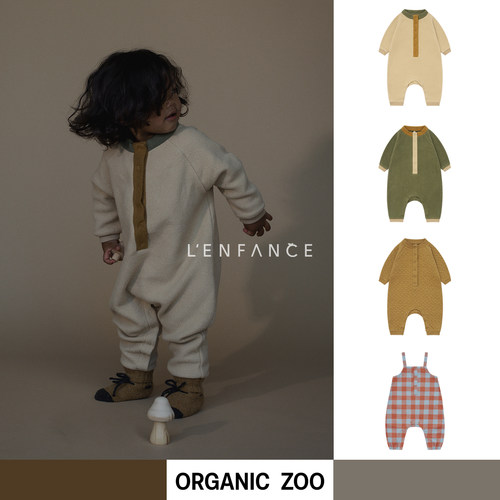 OrganicZoo宝宝棉背带裤连体衣