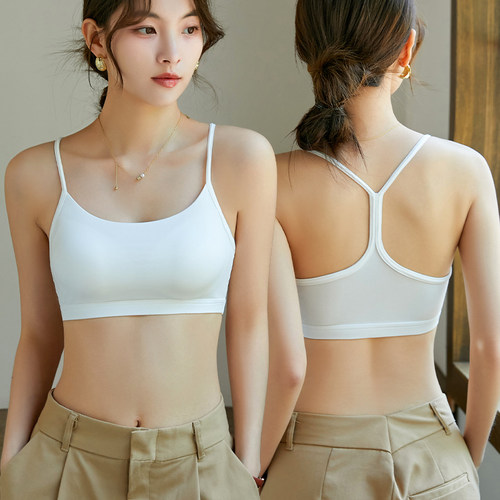 宁馨曼防走光文胸一体美背吊带