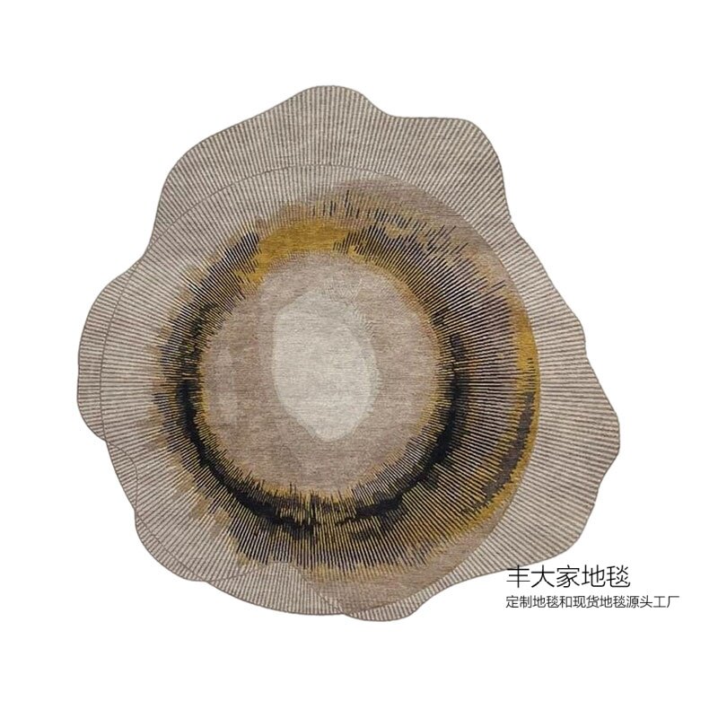 定制地毯尼龙涤纶混纺腈纶羊毛加丝高端地毯样板间别墅办公室地垫