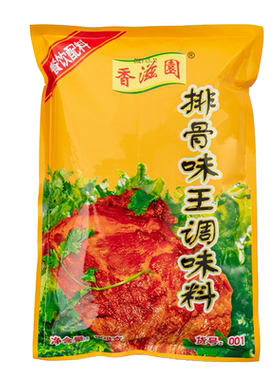香滋园排骨味王调味料908克